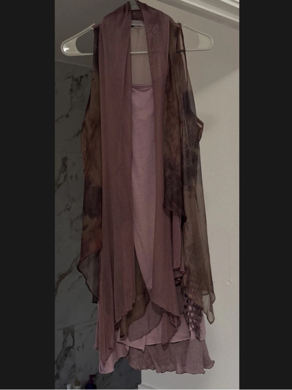 Pretty Angel Lagenlook Two-Piece Dress XL